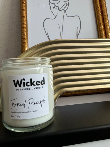 Tropical Pineapple Single Wick